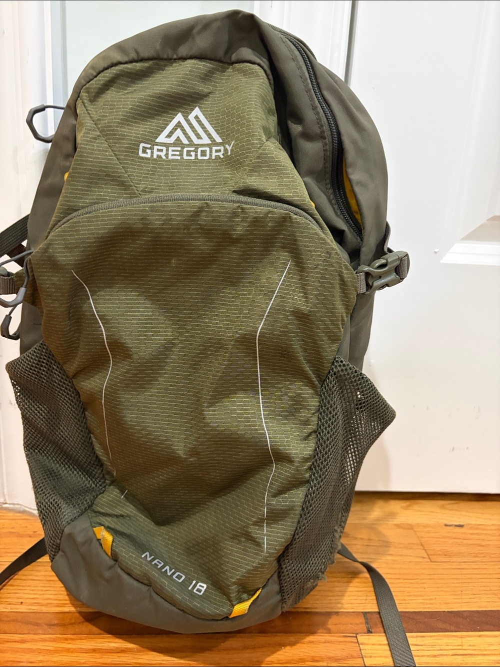 Gregory Nano 18 Olive Green Backpack